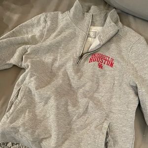 University of Houston half zip